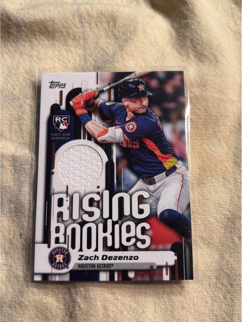 2025 Topps Baseball Update Series Zach Dezenzo Rising Rookes